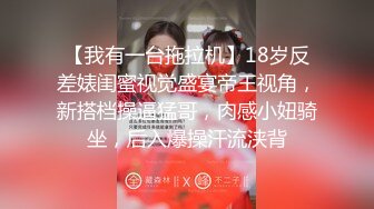 【我有一台拖拉机】18岁反差婊闺蜜视觉盛宴帝王视角，新搭档操逼猛哥，肉感小妞骑坐，后入爆操汗流浃背