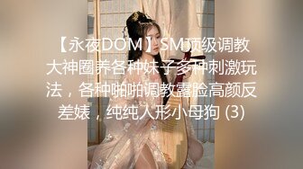 【永夜DOM】SM顶级调教大神圈养各种妹子多种刺激玩法，各种啪啪调教露脸高颜反差婊，纯纯人形小母狗 (3)