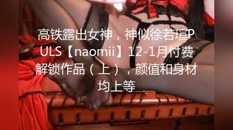 高铁露出女神，神似徐若瑄PULS【naomii】12-1月付费解锁作品（上），颜值和身材均上等