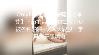 OnlyFans网红反差骚女【李艾】下海拍片约会富二代开房被各种啪啪~诱人大屁股一字马大开腿爆肏