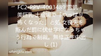 FC2-PPV-4003489 雪肌・美巨乳 土壇場で「やっぱり怖くなった」と処 女喪失を拒んだ罰に伏せ字になっちゃう行為で制裁。無修正生中出し (1)